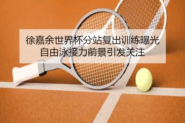 徐嘉余世界杯分站复出训练曝光 自由泳接力前景引发关注